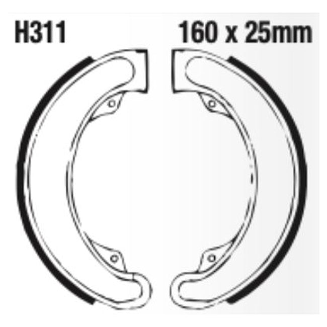 EBC Brakes Brake Shoe Set – High-Performance Replacement