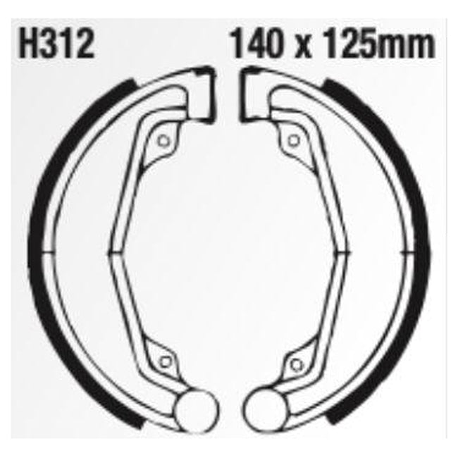 EBC Brakes Brake Shoe Set – High-Performance Replacement
