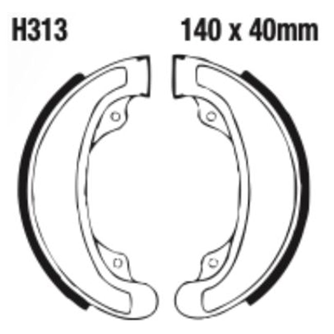 EBC Brakes Brake Shoe Set – High-Performance Replacement