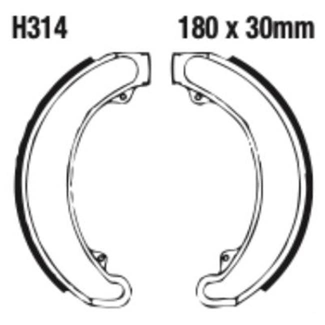 EBC Brakes Brake Shoe Set – High-Performance Replacement