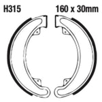 EBC Brakes Grooved Brake Shoe Set – G Series Fitments