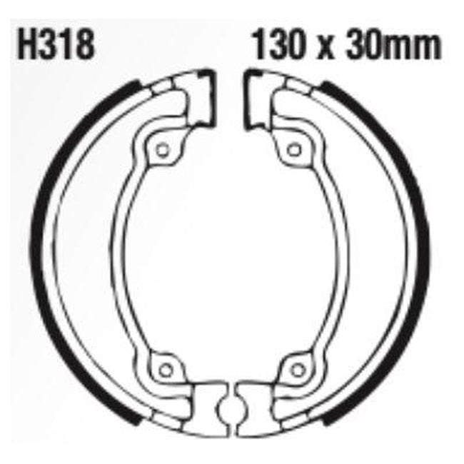 EBC Brakes Brake Shoe Set – High-Performance Replacement