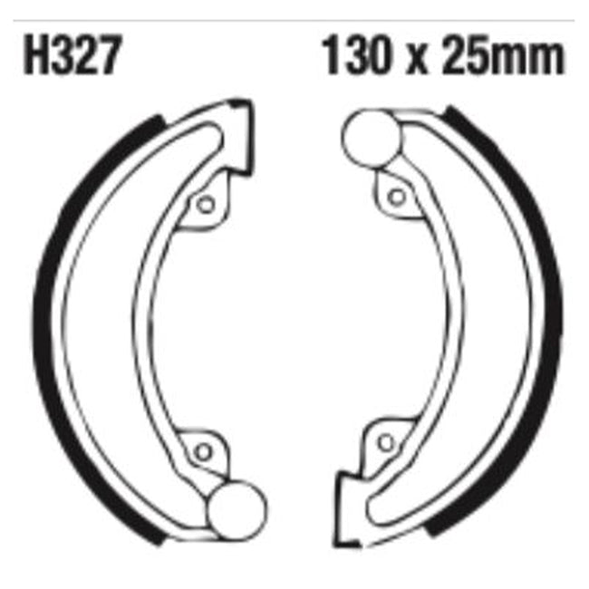 EBC Brakes Grooved Brake Shoe Set – G Series Fitments