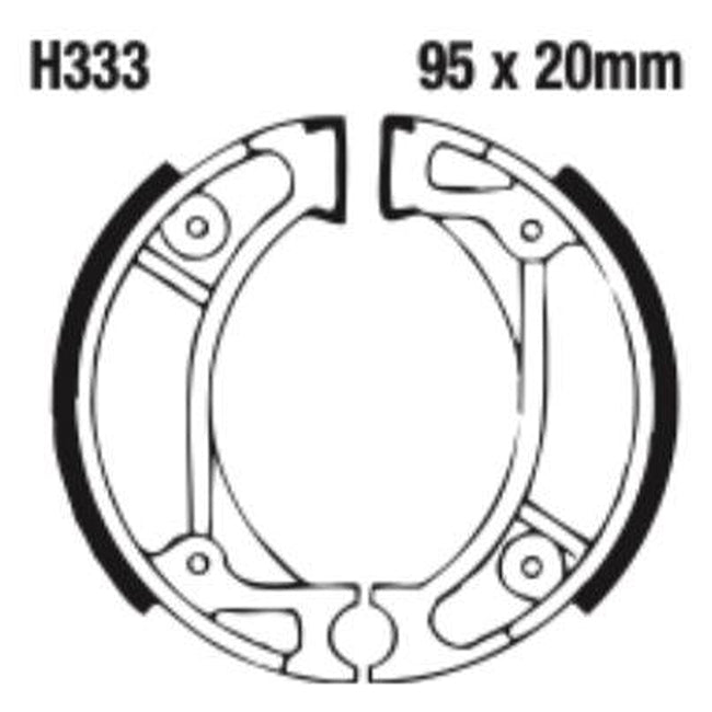 EBC Brakes Brake Shoe Set – High-Performance Replacement