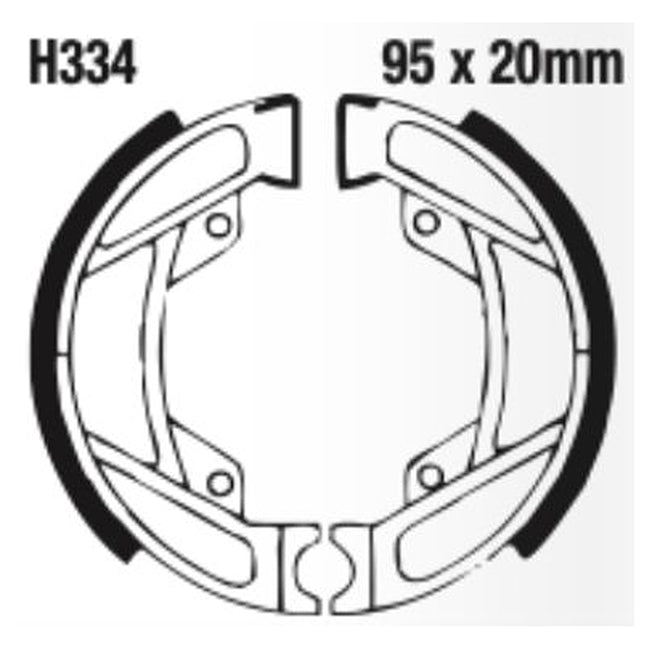 EBC Brakes Brake Shoe Set – High-Performance Replacement