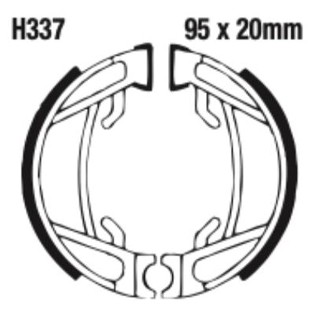 EBC Brakes Brake Shoe Set – High-Performance Replacement