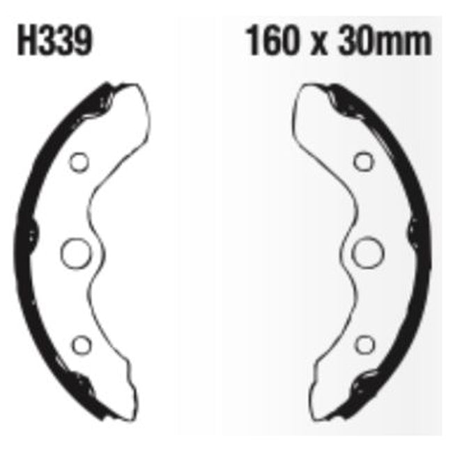 EBC Brakes Brake Shoe Set – High-Performance Replacement