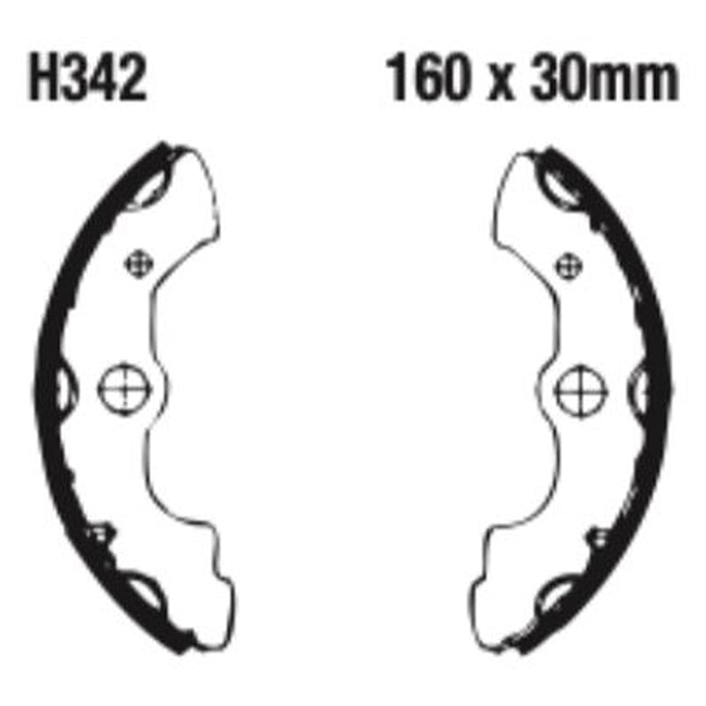 EBC Brakes Brake Shoe Set – High-Performance Replacement