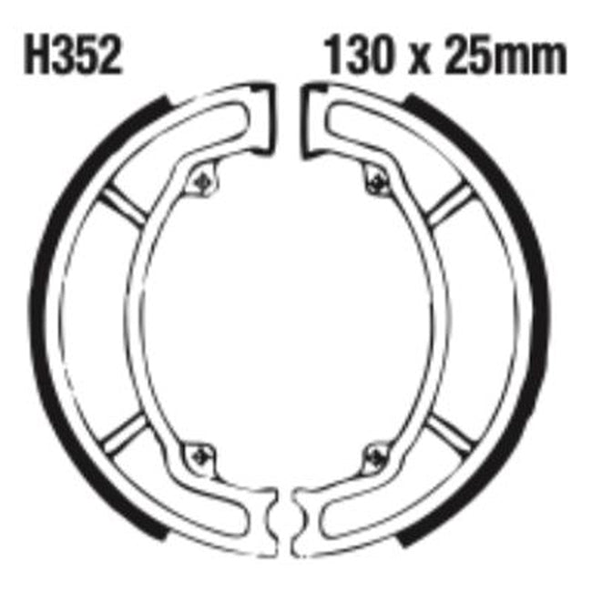 EBC Brakes Brake Shoe Set – High-Performance Replacement