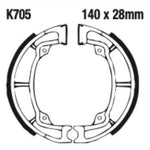 EBC Brakes Grooved Brake Shoe Set – G Series Fitments