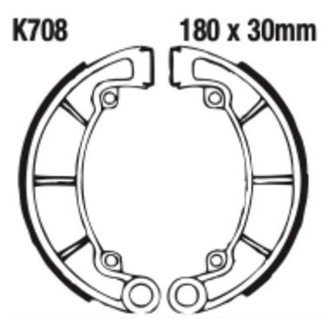 EBC Brakes Brake Shoe Set – High-Performance Replacement