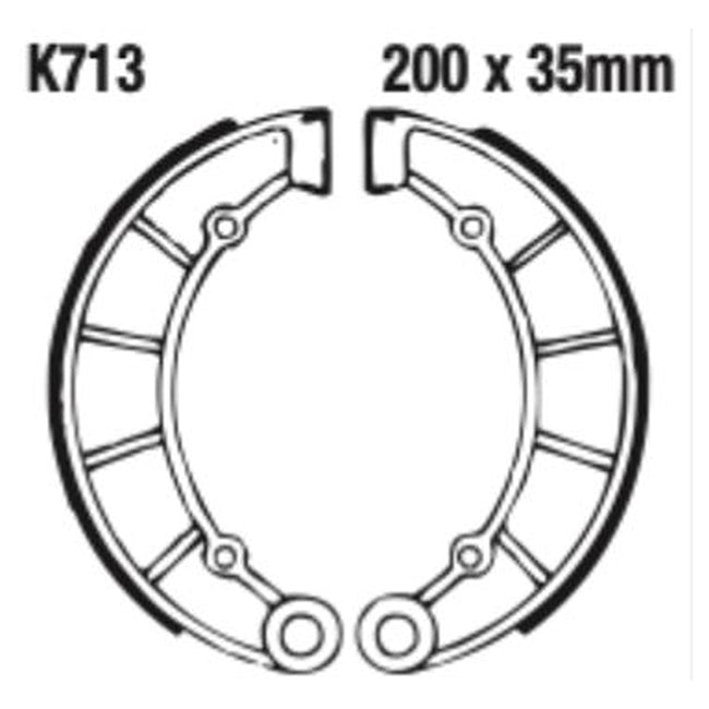 EBC Brakes Brake Shoe Set – High-Performance Replacement