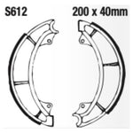 EBC Brakes Motorcycle Brake Shoe Set – Durable & High-Performance