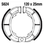 EBC Brakes Grooved Brake Shoe Set – S & Y Series Fitments