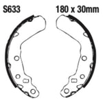 EBC Brakes Motorcycle Brake Shoe Set – Durable & High-Performance