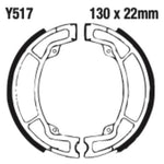 EBC Brakes Motorcycle Brake Shoe Set – Durable & High-Performance