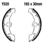 EBC Brakes Grooved Brake Shoe Set – S & Y Series Fitments