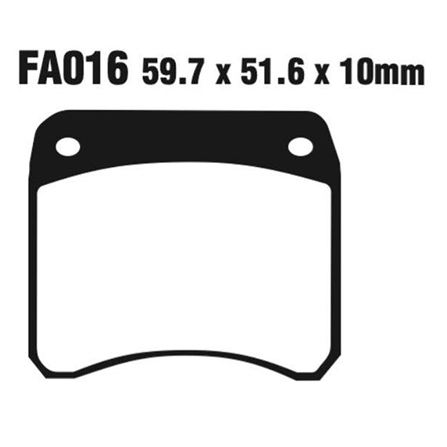 EBC Brakes Disc Pad Set – FA Series, FA Vee & FA R High-Performance Brake Pads