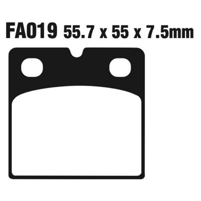 EBC Brakes Disc Pad Set – FA Series, FA Vee & FA R High-Performance Brake Pads