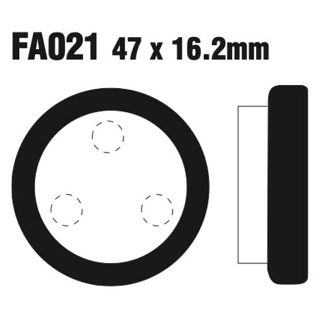 EBC Brakes Disc Pad Set – FA Series, FA Vee & FA R High-Performance Brake Pads