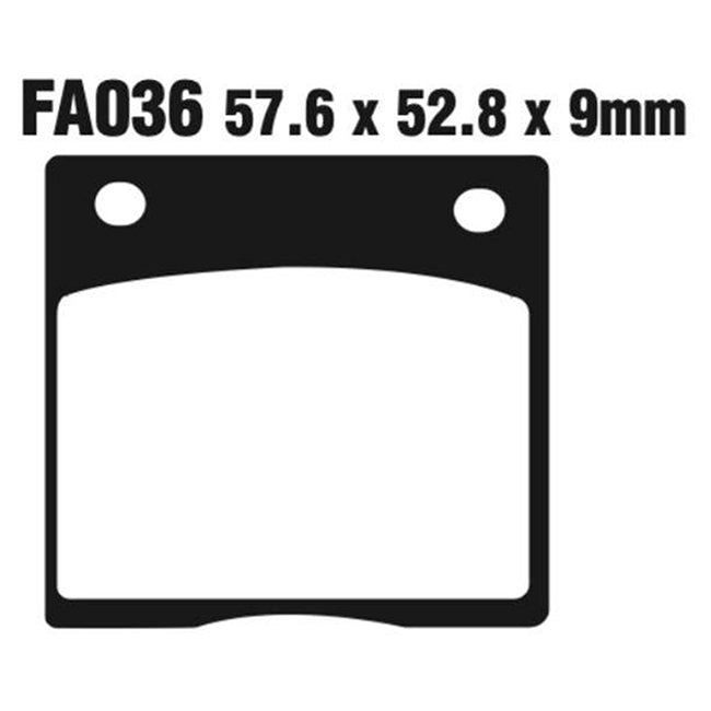 EBC Brakes Disc Pad Set – FA Series, FA Vee & FA R High-Performance Brake Pads