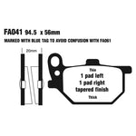 EBC Brakes Disc Pad Set – FA Series, FA Vee & FA R High-Performance Brake Pads
