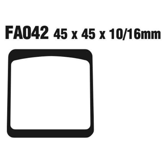 EBC Brakes Disc Pad Set – FA Series, FA Vee & FA R High-Performance Brake Pads