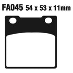 EBC Brakes Disc Pad Set – FA Series, FA Vee & FA R High-Performance Brake Pads