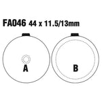 EBC Brakes Disc Pad Set – FA Series, FA Vee & FA R High-Performance Brake Pads