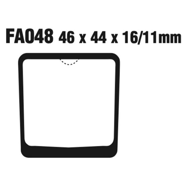 EBC Brakes Disc Pad Set – FA Series, FA Vee & FA R High-Performance Brake Pads