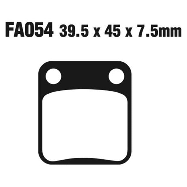 EBC Brakes Disc Pad Set - Double-H Sintered - Complete FA Series