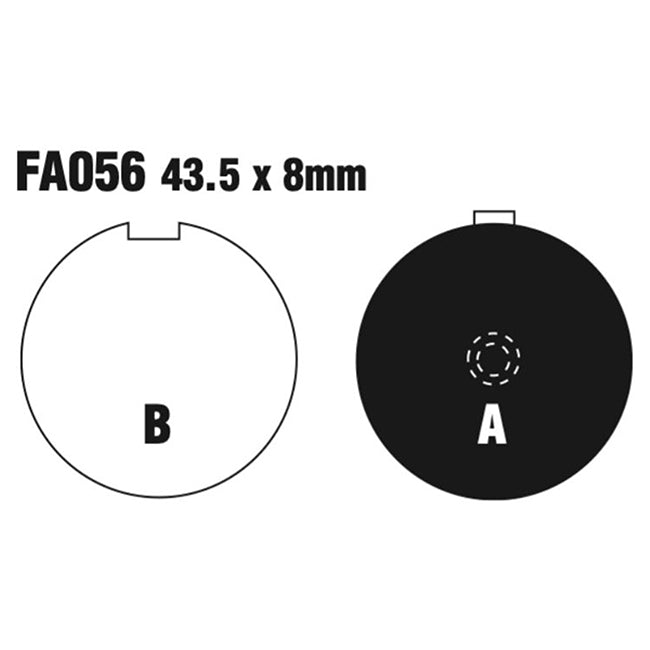 EBC Brakes Disc Pad Set – FA Series, FA Vee & FA R High-Performance Brake Pads