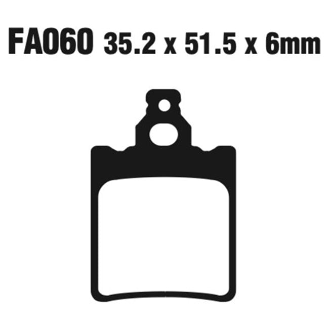 EBC Brakes Disc Pad Set – FA Series, FA Vee & FA R High-Performance Brake Pads