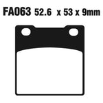 EBC Brakes Disc Pad Set - Double-H Sintered - Complete FA Series