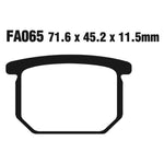 EBC Brakes Disc Pad Set – FA Series, FA Vee & FA R High-Performance Brake Pads