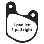 EBC Brakes Disc Pad Set – FA Series, FA Vee & FA R High-Performance Brake Pads