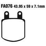 EBC Brakes Disc Pad Set – FA Series, FA Vee & FA R High-Performance Brake Pads