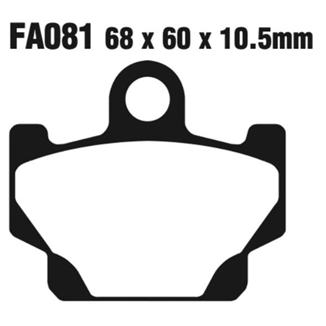 EBC Brakes Disc Pad Set – FA Series, FA Vee & FA R High-Performance Brake Pads