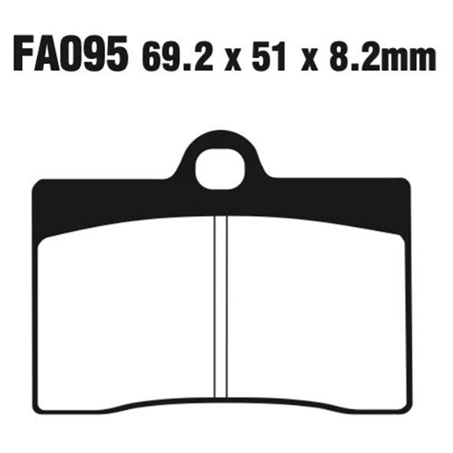 EBC Brakes Disc Pad Set – FA Series, FA Vee & FA R High-Performance Brake Pads