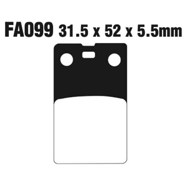 EBC Brakes Disc Pad Set – FA Series, FA Vee & FA R High-Performance Brake Pads