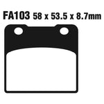 EBC Brakes Disc Pad Set – FA Series, FA Vee & FA R High-Performance Brake Pads
