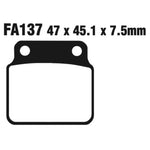EBC Brakes FA Series Motorcycle Disc Pad Set