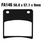 EBC Brakes FA Series Motorcycle Disc Pad Set