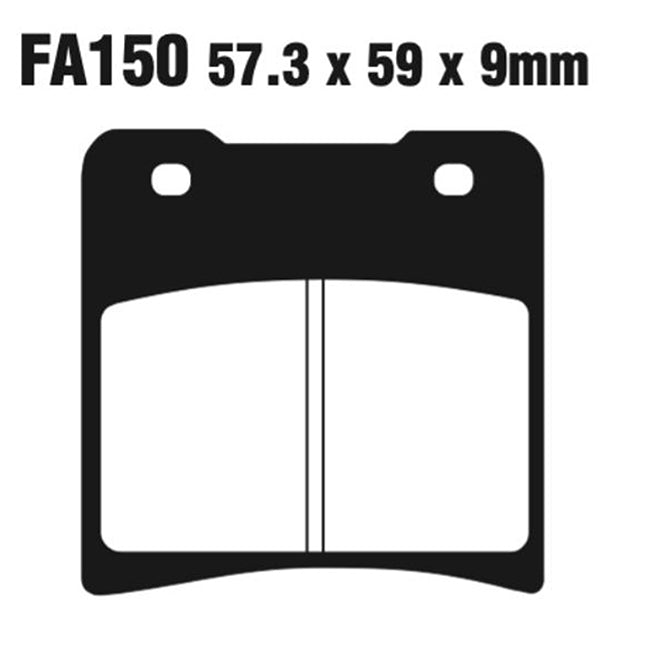 EBC Brakes FA Series Motorcycle Disc Pad Set