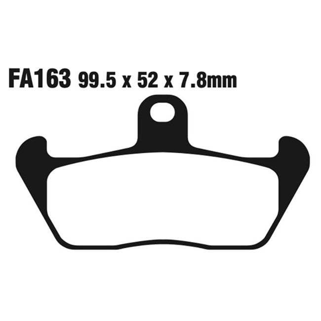 EBC Brakes FA Series Motorcycle Disc Pad Set