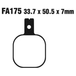 EBC Brakes Disc Pad Set - Double-H Sintered - Complete FA Series