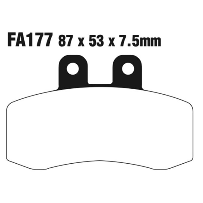 EBC Brakes Disc Pad Set - FA Series & FA Series R - Full Range