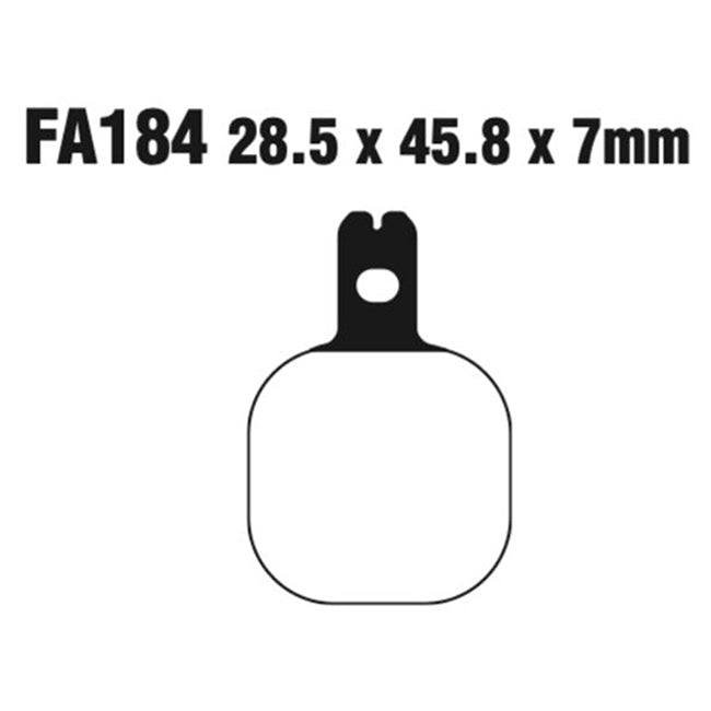 EBC Brakes Disc Pad Set - FA Series & FA Series R - Full Range