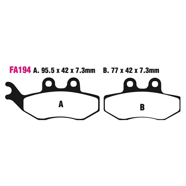 EBC Brakes FA Series Disc Brake Pads – Road, Sport & Performance Options