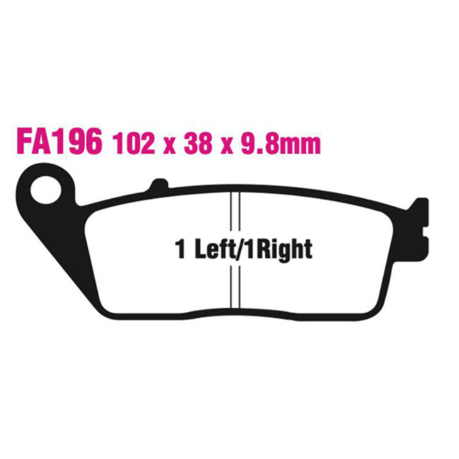EBC Brakes FA Series Disc Brake Pads – Road, Sport & Performance Options